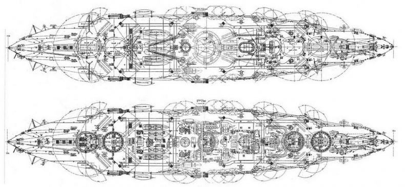 Иллюстрация к книге — Линейные корабли типа “Бретань” (1912-1953) [pic_18.jpg]