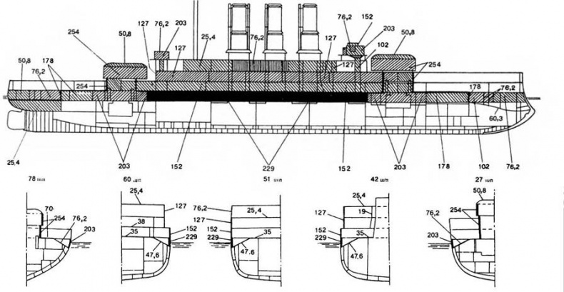 Иллюстрация к книге — Линейные корабли типа “Иоанн Златоуст”. 1906-1919 гг. [pic_8.jpg]