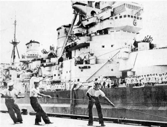 Иллюстрация к книге — Линейные корабли типа “Кинг Джордж V”. 1937-1958 гг. [pic_138.jpg]