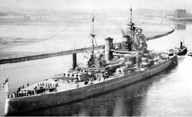 Иллюстрация к книге — Линейные корабли типа “Кинг Джордж V”. 1937-1958 гг. [pic_98.jpg]