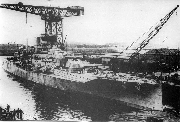 Иллюстрация к книге — Линейные корабли типа “Куин Элизабет” [img_105.jpg]