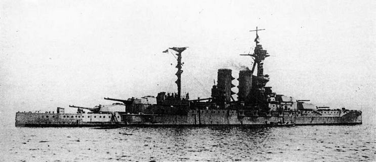 Иллюстрация к книге — Линейные корабли типа “Куин Элизабет” [img_110.jpg]