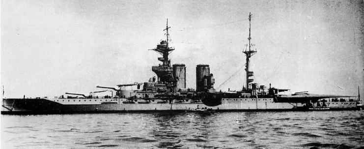 Иллюстрация к книге — Линейные корабли типа “Куин Элизабет” [img_113.jpg]