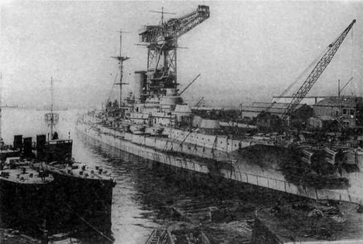 Иллюстрация к книге — Линейные корабли типа “Куин Элизабет” [img_12.jpg]