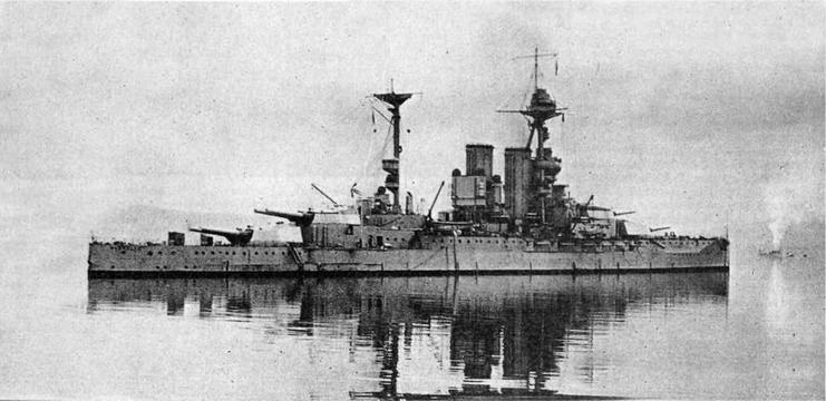 Иллюстрация к книге — Линейные корабли типа “Куин Элизабет” [img_135.jpg]