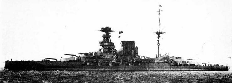 Иллюстрация к книге — Линейные корабли типа “Куин Элизабет” [img_137.jpg]