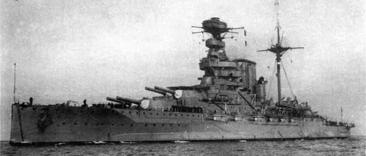 Иллюстрация к книге — Линейные корабли типа “Куин Элизабет” [img_140.jpg]