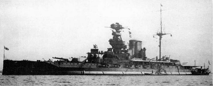 Иллюстрация к книге — Линейные корабли типа “Куин Элизабет” [img_141.jpg]