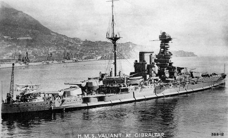 Иллюстрация к книге — Линейные корабли типа “Куин Элизабет” [img_151.jpg]