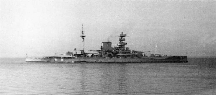 Иллюстрация к книге — Линейные корабли типа “Куин Элизабет” [img_154.jpg]