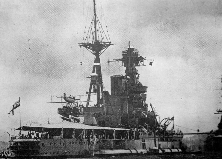 Иллюстрация к книге — Линейные корабли типа “Куин Элизабет” [img_156.jpg]