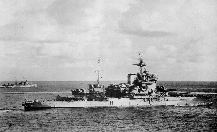 Иллюстрация к книге — Линейные корабли типа “Куин Элизабет” [img_157.jpg]