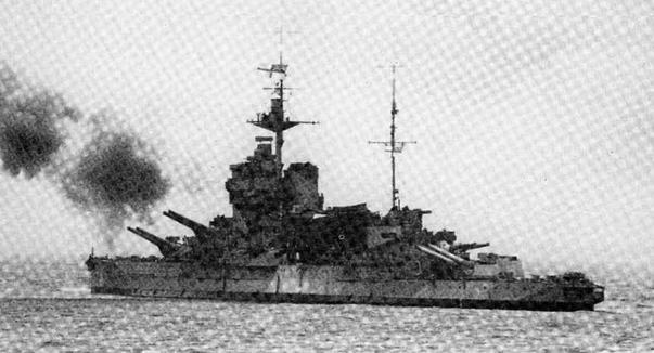 Иллюстрация к книге — Линейные корабли типа “Куин Элизабет” [img_160.jpg]