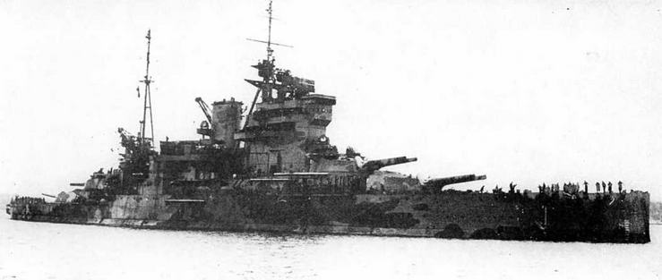 Иллюстрация к книге — Линейные корабли типа “Куин Элизабет” [img_163.jpg]