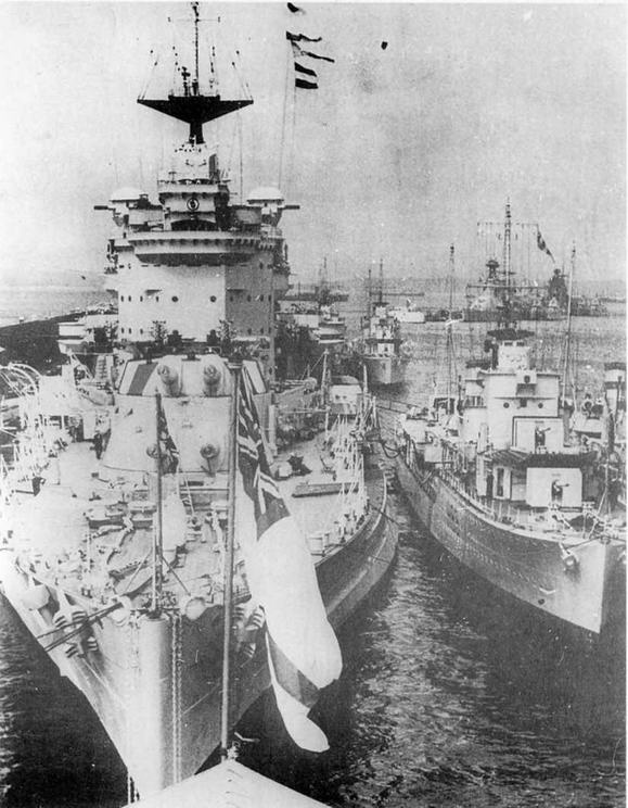 Иллюстрация к книге — Линейные корабли типа “Куин Элизабет” [img_166.jpg]