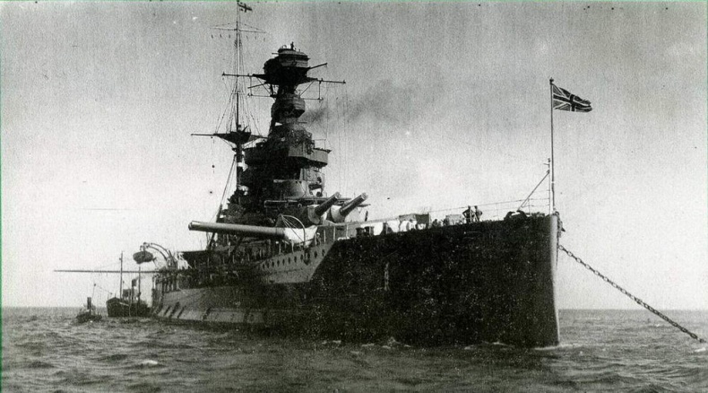 Иллюстрация к книге — Линейные корабли типа “Куин Элизабет” [img_175.jpg]