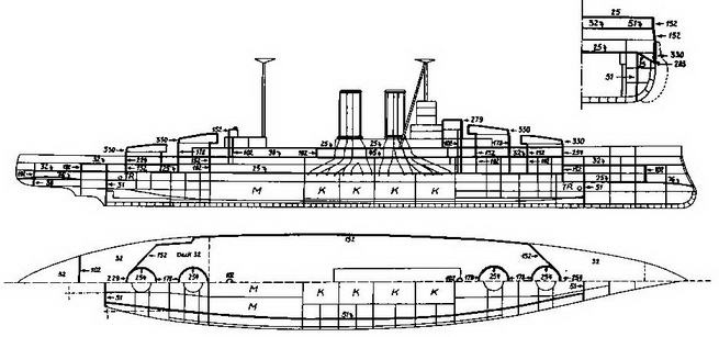 Иллюстрация к книге — Линейные корабли типа “Куин Элизабет” [img_22.jpg]