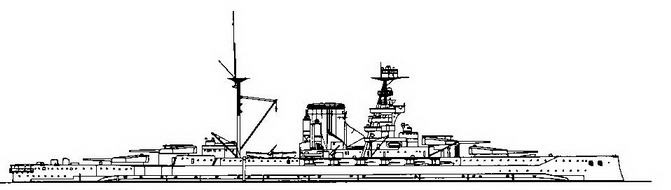 Иллюстрация к книге — Линейные корабли типа “Куин Элизабет” [img_50.jpg]