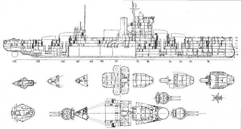 Иллюстрация к книге — Линейные корабли типа “Куин Элизабет” [img_59.jpg]