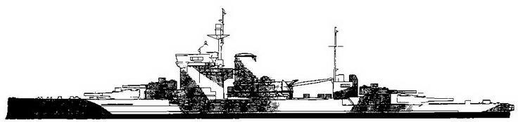 Иллюстрация к книге — Линейные корабли типа “Куин Элизабет” [img_72.jpg]