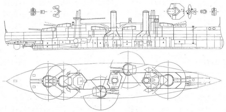 Иллюстрация к книге — Линейные корабли типа “Нептун”. 1909-1928 гг. [img_5.jpg]