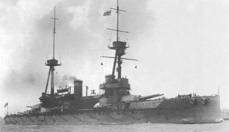 Иллюстрация к книге — Линейные корабли типа “Нептун”. 1909-1928 гг. [img_66.jpg]