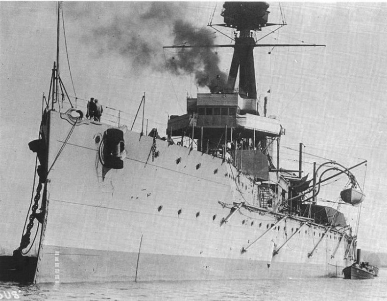 Иллюстрация к книге — Линейные корабли типа “Нептун”. 1909-1928 гг. [img_80.jpg]