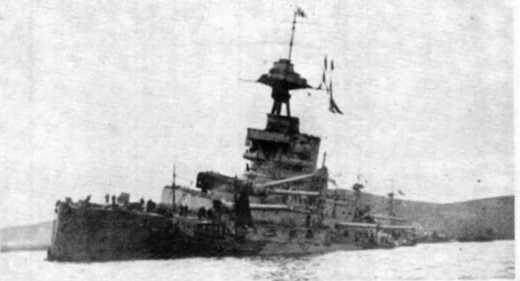 Иллюстрация к книге — Линейные корабли типа “Орион”. 1908-1930 гг. [img_104.jpg]