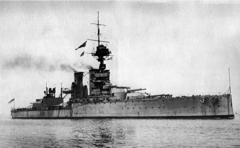 Иллюстрация к книге — Линейные корабли типа “Орион”. 1908-1930 гг. [img_111.jpg]