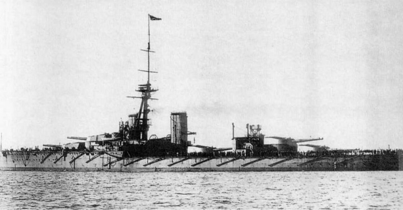 Иллюстрация к книге — Линейные корабли типа “Орион”. 1908-1930 гг. [img_113.jpg]