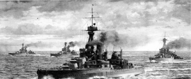 Иллюстрация к книге — Линейные корабли типа “Орион”. 1908-1930 гг. [img_116.jpg]