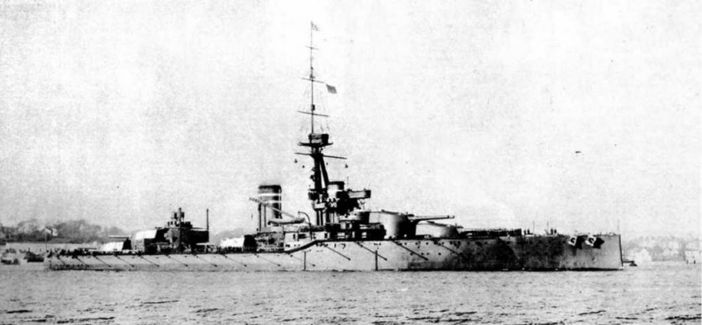 Иллюстрация к книге — Линейные корабли типа “Орион”. 1908-1930 гг. [img_117.jpg]