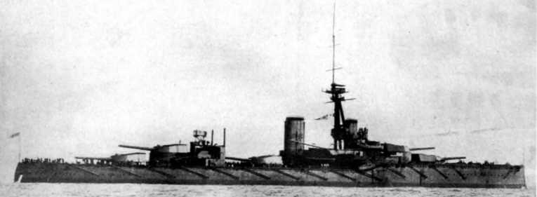 Иллюстрация к книге — Линейные корабли типа “Орион”. 1908-1930 гг. [img_119.jpg]