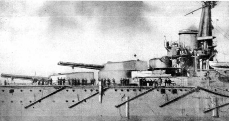 Иллюстрация к книге — Линейные корабли типа “Орион”. 1908-1930 гг. [img_123.jpg]