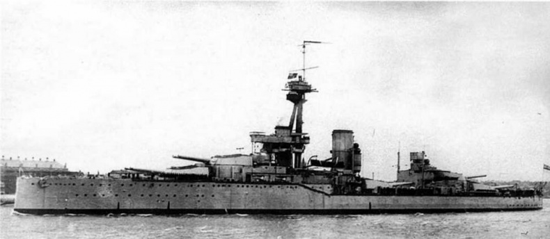 Иллюстрация к книге — Линейные корабли типа “Орион”. 1908-1930 гг. [img_127.jpg]