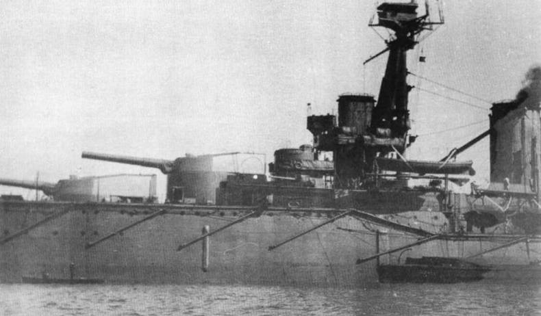 Иллюстрация к книге — Линейные корабли типа “Орион”. 1908-1930 гг. [img_133.jpg]