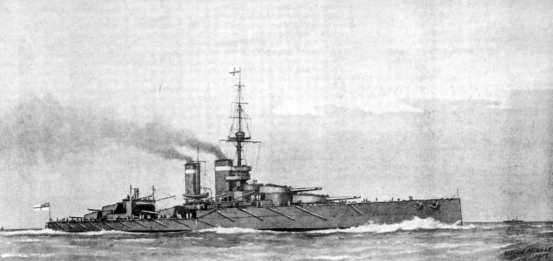 Иллюстрация к книге — Линейные корабли типа “Орион”. 1908-1930 гг. [img_141.jpg]