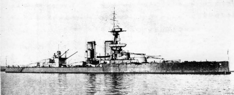 Иллюстрация к книге — Линейные корабли типа “Орион”. 1908-1930 гг. [img_144.jpg]