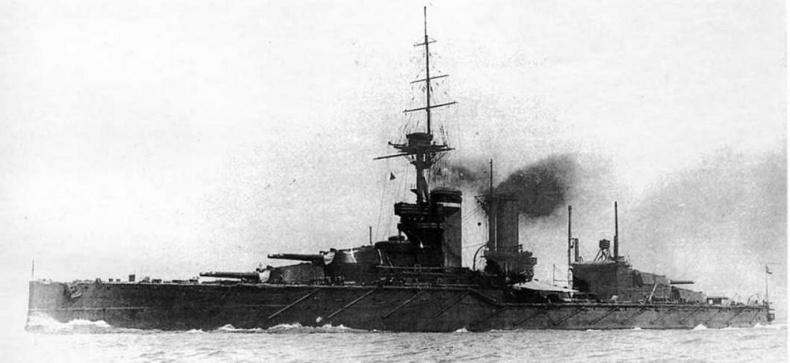 Иллюстрация к книге — Линейные корабли типа “Орион”. 1908-1930 гг. [img_146.jpg]