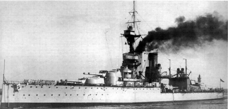 Иллюстрация к книге — Линейные корабли типа “Орион”. 1908-1930 гг. [img_157.jpg]