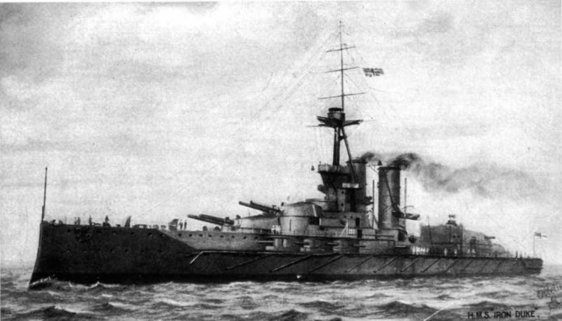 Иллюстрация к книге — Линейные корабли типа “Орион”. 1908-1930 гг. [img_159.jpg]