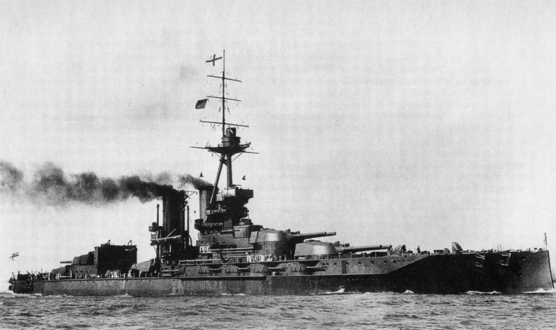 Иллюстрация к книге — Линейные корабли типа “Орион”. 1908-1930 гг. [img_164.jpg]