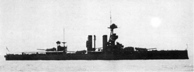 Иллюстрация к книге — Линейные корабли типа “Орион”. 1908-1930 гг. [img_174.jpg]