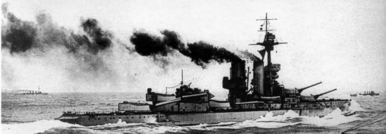 Иллюстрация к книге — Линейные корабли типа “Орион”. 1908-1930 гг. [img_177.jpg]