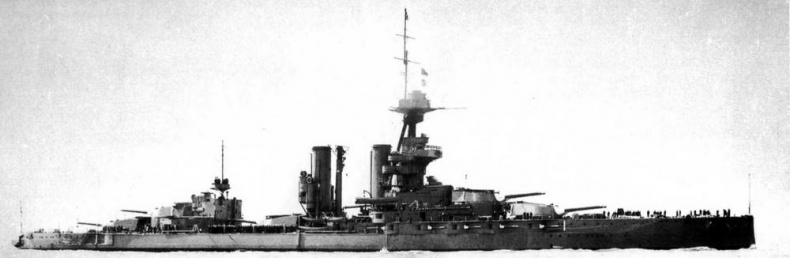 Иллюстрация к книге — Линейные корабли типа “Орион”. 1908-1930 гг. [img_179.jpg]