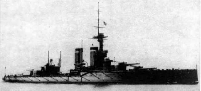 Иллюстрация к книге — Линейные корабли типа “Орион”. 1908-1930 гг. [img_62.jpg]