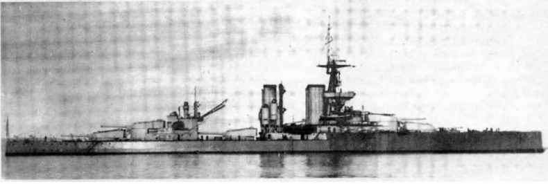 Иллюстрация к книге — Линейные корабли типа “Орион”. 1908-1930 гг. [img_72.jpg]