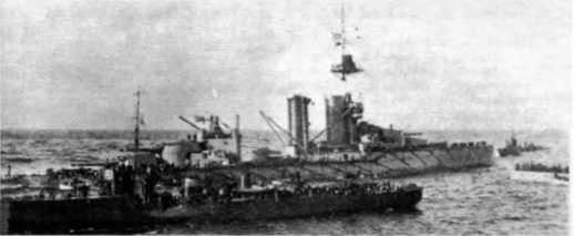 Иллюстрация к книге — Линейные корабли типа “Орион”. 1908-1930 гг. [img_80.jpg]