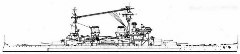Иллюстрация к книге — Линейные корабли типа «Кинг Джордж V» [img_40.jpg]