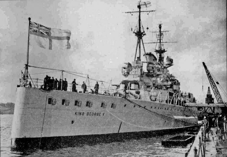 Иллюстрация к книге — Линейные корабли типа «Кинг Джордж V» [img_44.jpg]